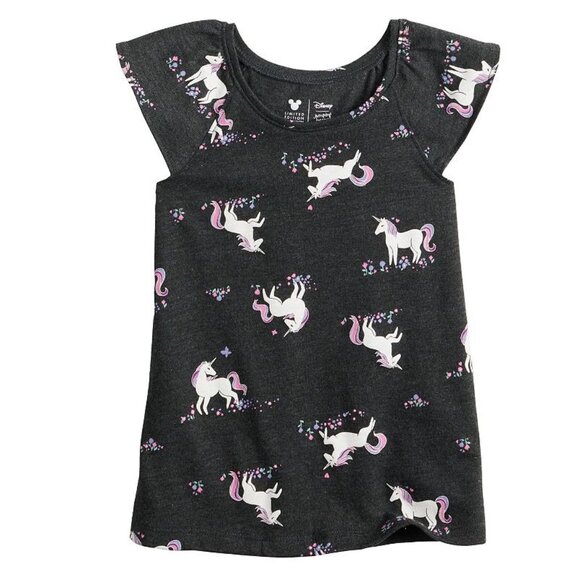Toddler Girl Jumping Beans Flutter-Sleeve Top, Toddler Girl's, Size: 12 Months, - Picture 1 of 1